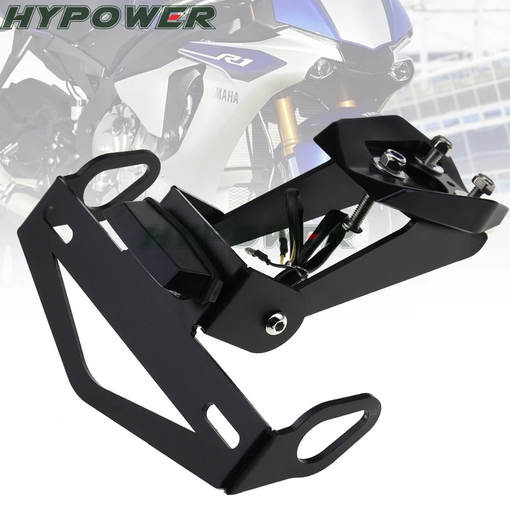 

Держатель номерного знака со светодиодной подсветкой для YAMAHA YZF R1/M/S R1M R1S 2015-2020 18 17 19 очиститель крыла мотоцикла YZFR1
