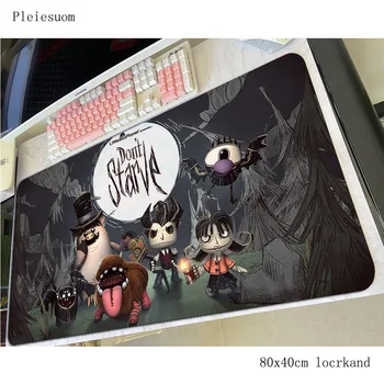 

dont starve mousepad 80X40CM gaming mouse pad gamer mat Halloween Gift game computer desk padmouse keyboard 3d large play mats