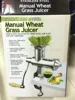 Upgraded Wheatgrass Juicer Hand Operation Stainless Steel Fruit Vegetable Squeezer Orange Juice Presser 5