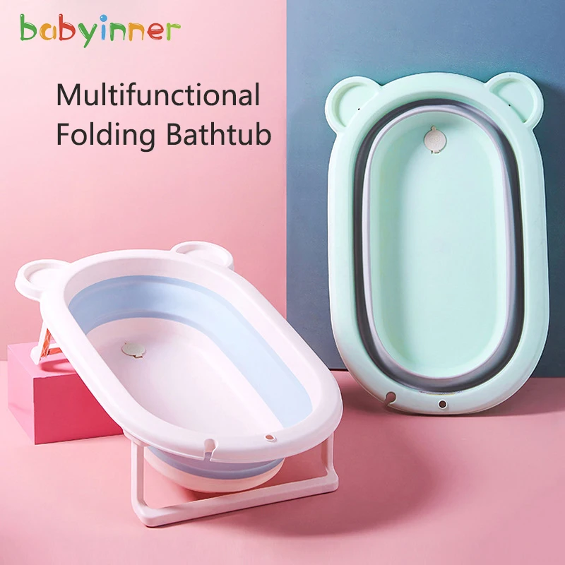 Babyinner 80*50 см Детские большого размера Складная Ванна для ванной детская детское