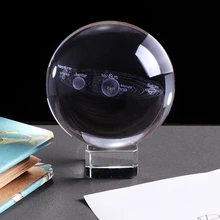 6 см лазерная гравировка солнечная система шар 3D миниатюрные планеты солнечная система стеклянный глобус орнамент домашний Декор подарок для астрофила 6 см лазерная гравировка солнечная система шар 3D миниатюрные планеты солнечная система стеклянный глобус орнамент домашний Декор подарок для астрофила