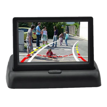 

4.3 Inch Wireless Foldable Rear View Professional Reverse Display Practical Universal Safe Driving Car Monitor High Definition