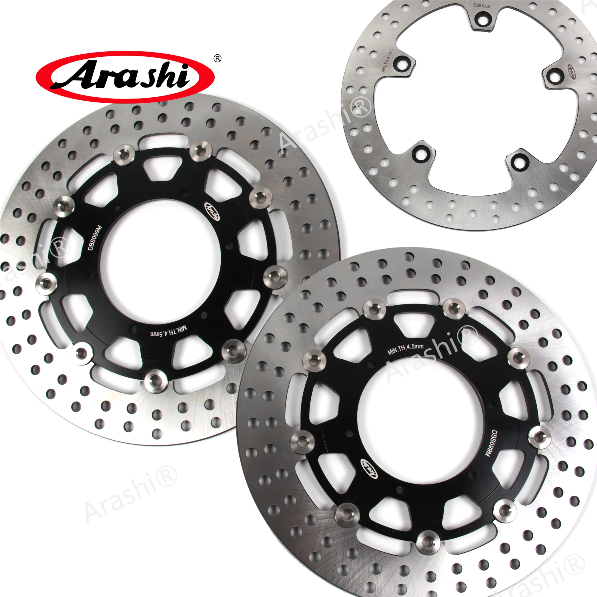 Arashi Front Rear Brake Disc Rotors for Bmw F800GS 2009-2015 ADVENTURE ABS 2013-2018 Motorcycle Replacement Accessories F 800 GS GS800 GS 800 Gold 2010 2011 2012 2014 2016 2017 