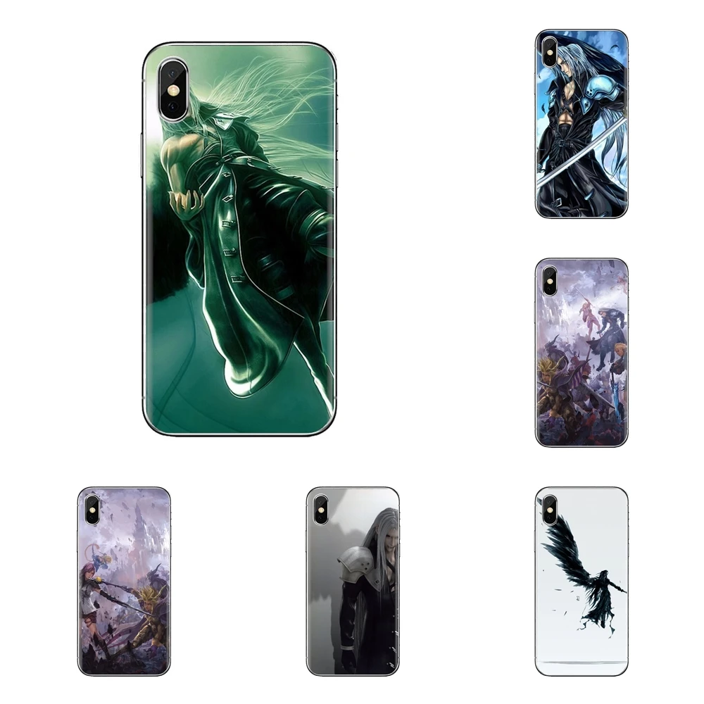 Мягкие прозрачные чехлы Final Fantasy VII Чехлы для телефона Samsung Galaxy A3 A5 A7 A9 A8 звезда A6
