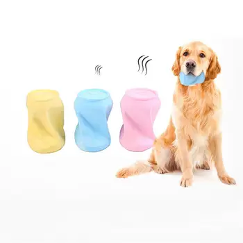 

1pcs Funny Teeth Grinding Toy Dog Playing Toy Dog Bite Resistance Toy Ring-Pull Can Toy