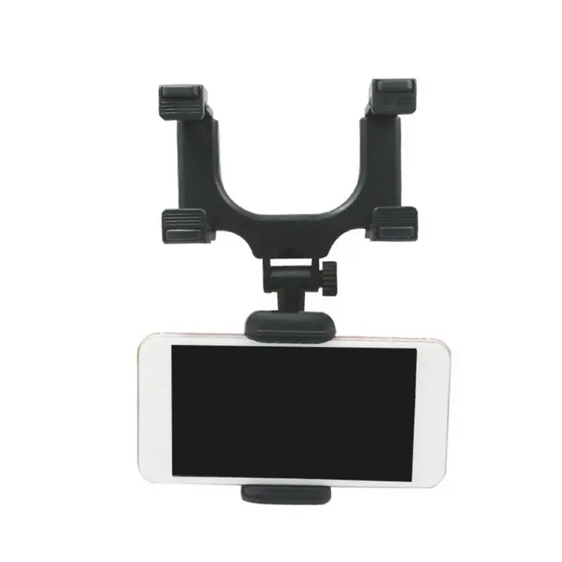 

New Adjustable Car Rearview Mirror Mount Phone Holder GPS Stand Universal Navigate Support Automobile Data Recorder Bracket