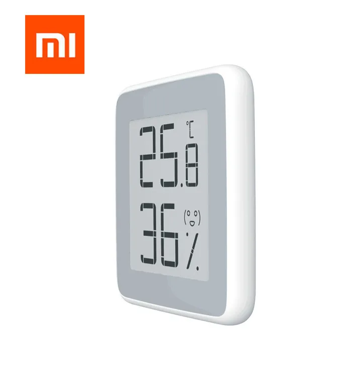 WHITE 1pcs Xiaomi MiaoMiaoCe E-Link чернильный экран дисплей цифровой измеритель влажности Высокоточный термометр датчик температуры и влажности - Цвет: WHITE 1pcs