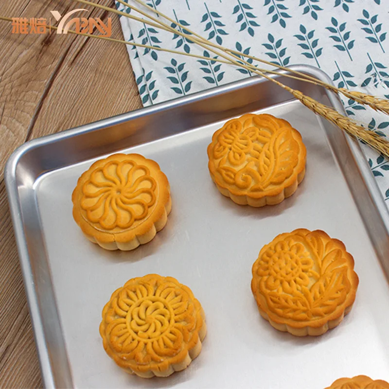 33*45*2.5 CM Kitchen Storage Trays Pan Stainless Steel Rectangle Food Cake Bread Baking Plates Household Bakeware Cooking Tools 3