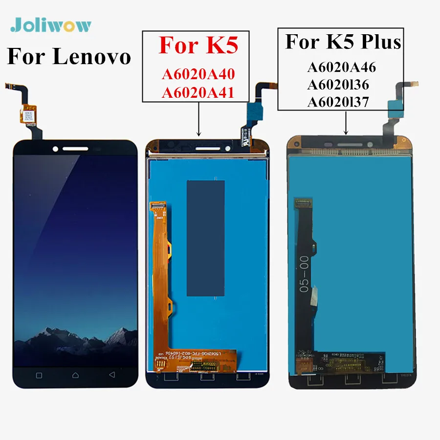 Для Lenovo Vibe K5 Plus A6020l36 a6020l37 A6020A46 ЖК-дисплей сенсорный экран дигитайзер сборка для