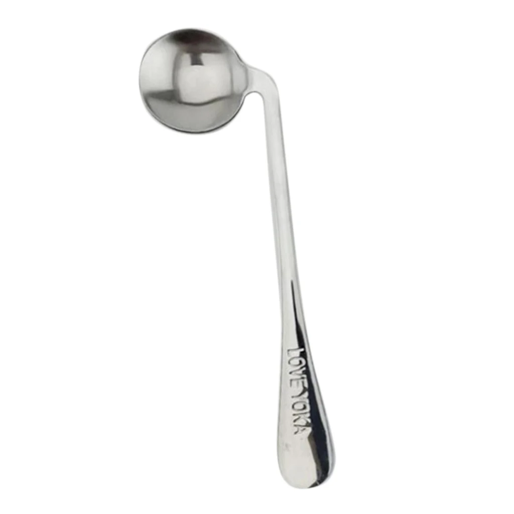 Stainless Steel Angled Feeding Spoon Children Elderly