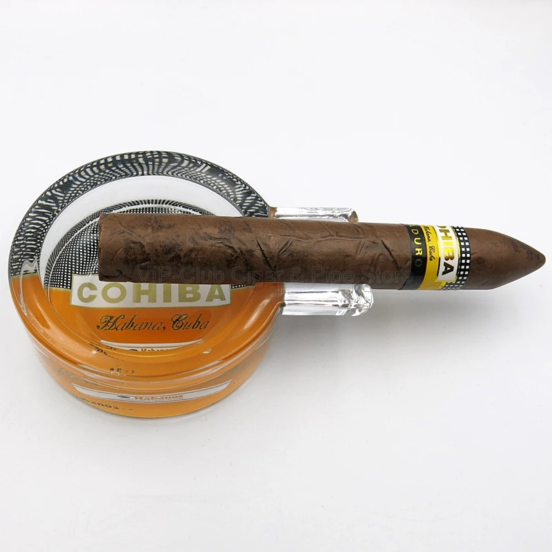 Cohiba карманная пепельница для сигар, пепельница для автомобиля, 1 пепельница, 1 пепельница, сигарета с одним держателем, инструмент для курения, Монте-Кристо