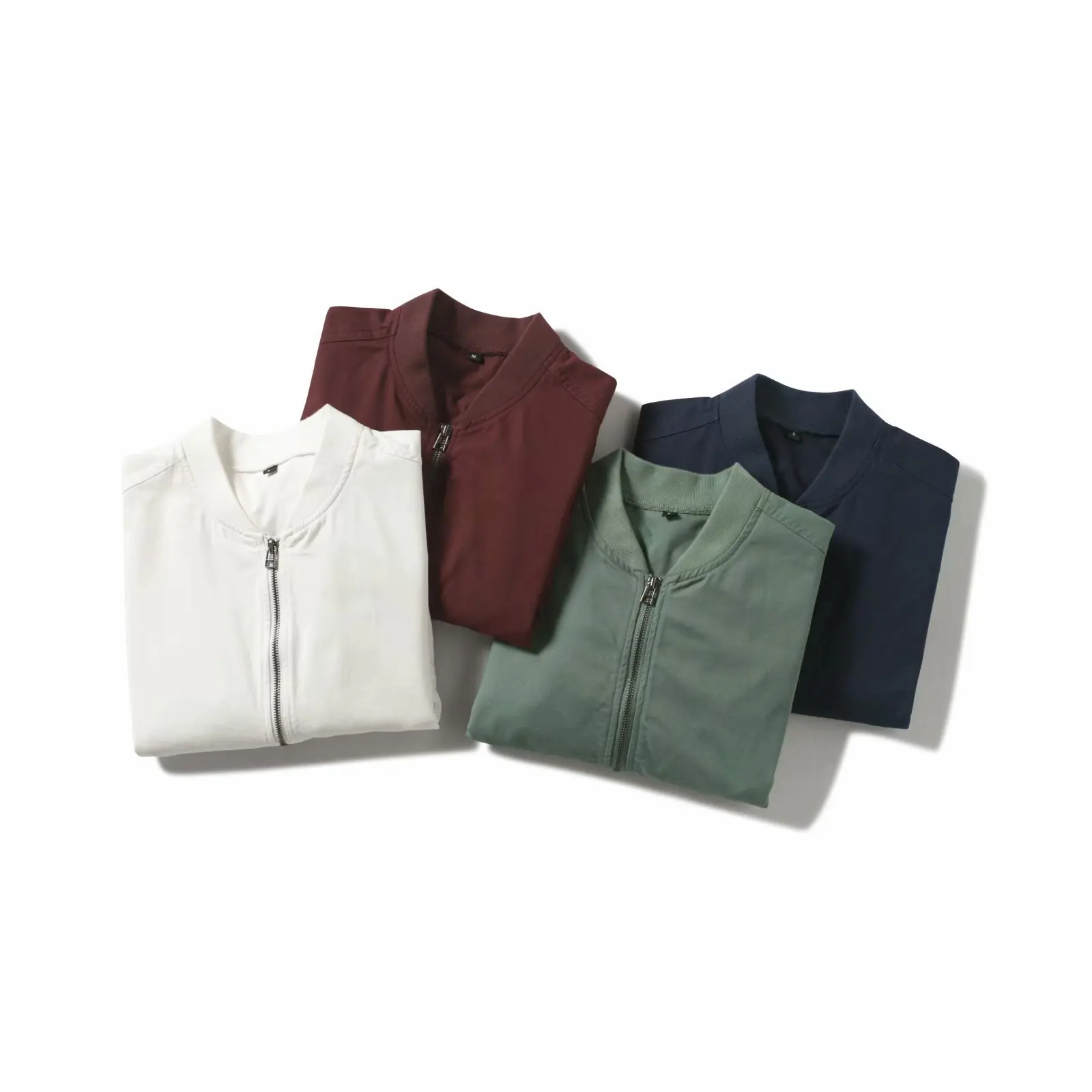 

WOMEN'S Dress 2019 Early Autumn New Style Stand Collar Solid Color Zipper Jacket Women's W156
