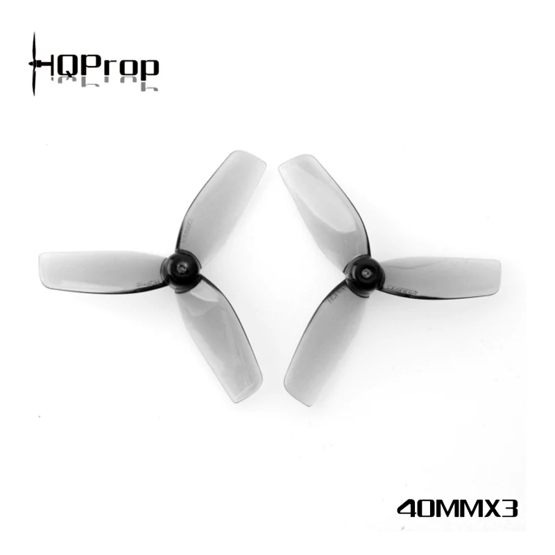 HQPROP 40MMX3 40mm 3-Blade PC Micro Propeller for RC FPV Racing Freestyle Tinywhoop Drones DIY Parts