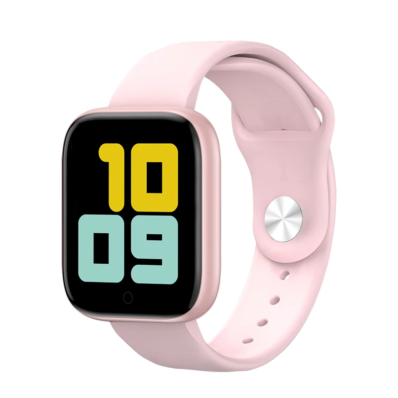  T85 Smart Watch Color Screen Sport Heart Rate Blood Pressure Oxygen Monitoring Music Fitness Trackr - 33059582019