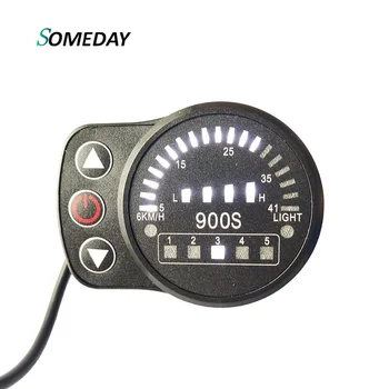 

Electric Bicycle Ebike LED display intelligent Control Panel Electric Scooter Display Meter 24V/36V/48V KT-LED900S Electric Bike