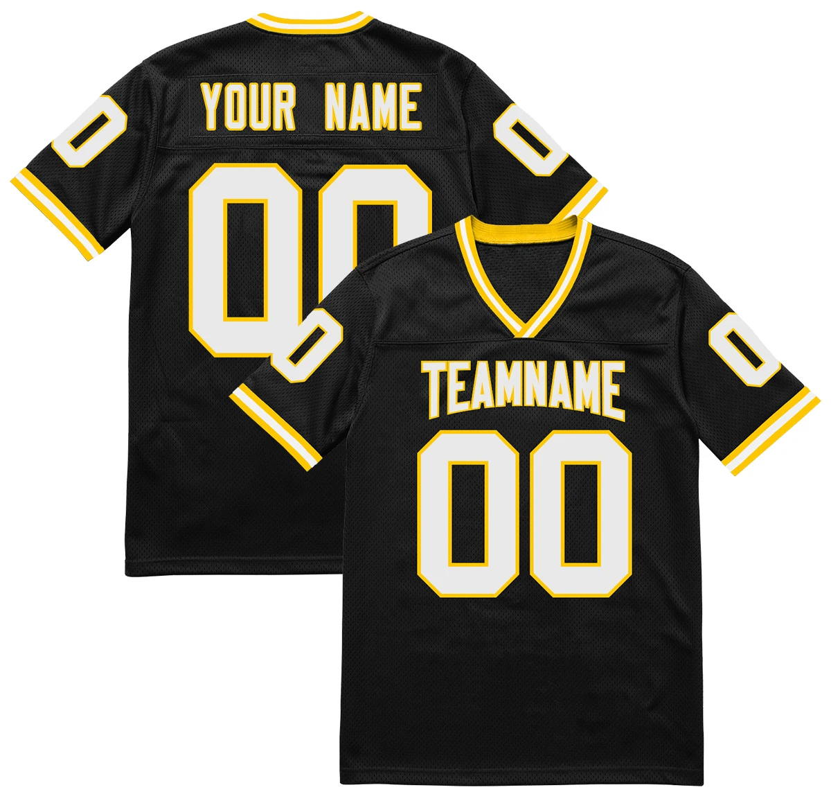Personalized American Football Jersey Embroidery Team Name Number Stitched Football Shirt Outdoor Game Rugby Jersey Men football jersey