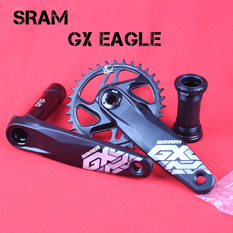 Звездочка велосипедная SRAM FC GX Eagle DUB 1X12 12 Скоростей 34 Т 170 мм 175 мм|Шатун и передняя