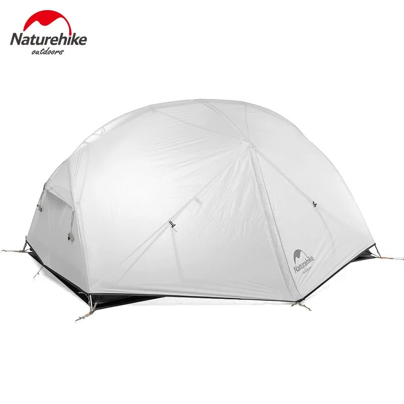 Naturehike Mongar Outdoor Camping Tent 20D Nylon Fabric Double Layer Waterproof For 2-3 Persons 4 Seasons Travel Hiking Tents | Спорт и
