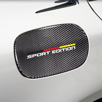 

For Mercedes Benz C Class W205 C180 C200 C300 Accessories Carbon Fiber ABS Fuel Tank Cap Gas Oil Cover Trim Decorative Sticker