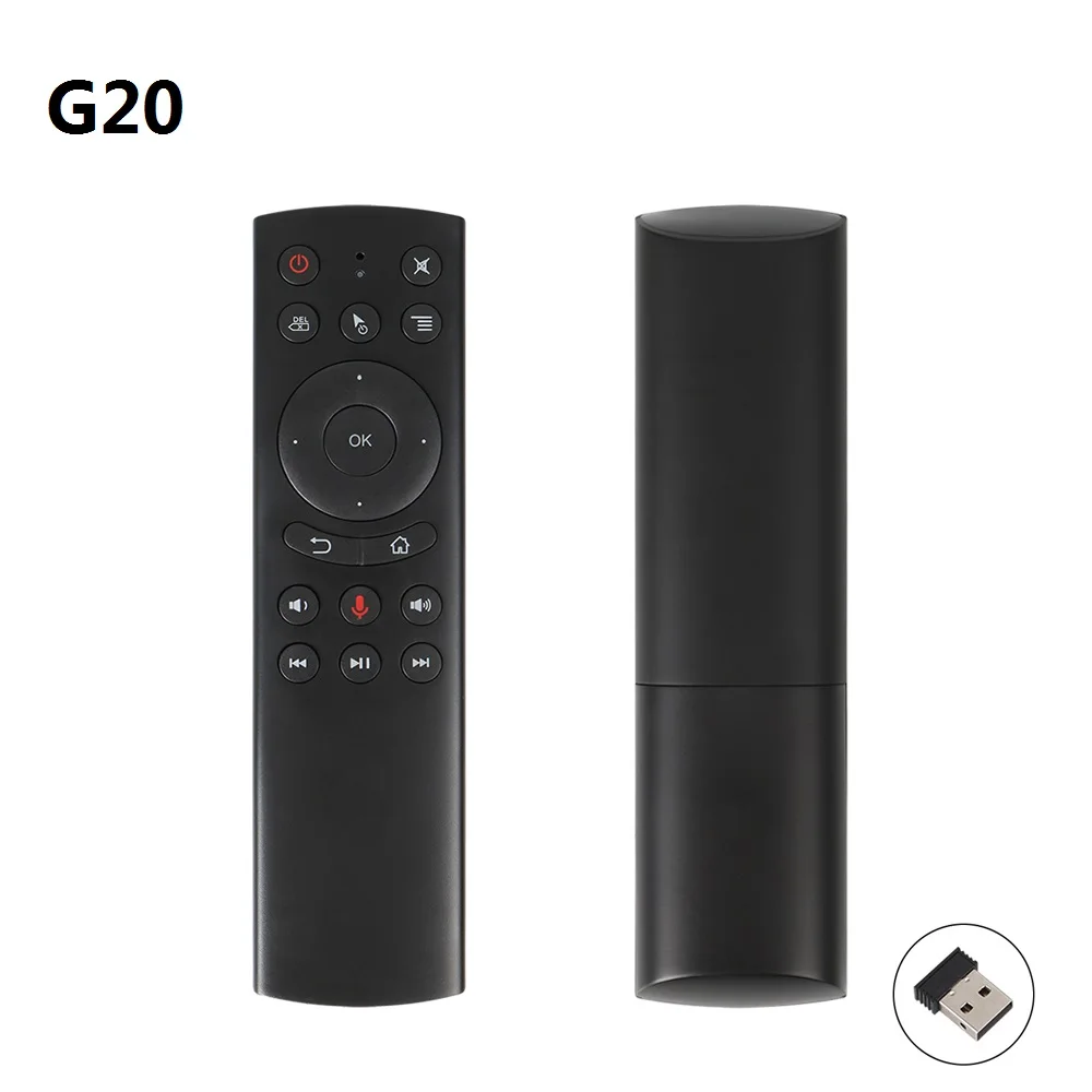 Пульт дистанционного управления G20 G20S Air Mouse гироскоп умный Google Voice ИК обучение 2 4G