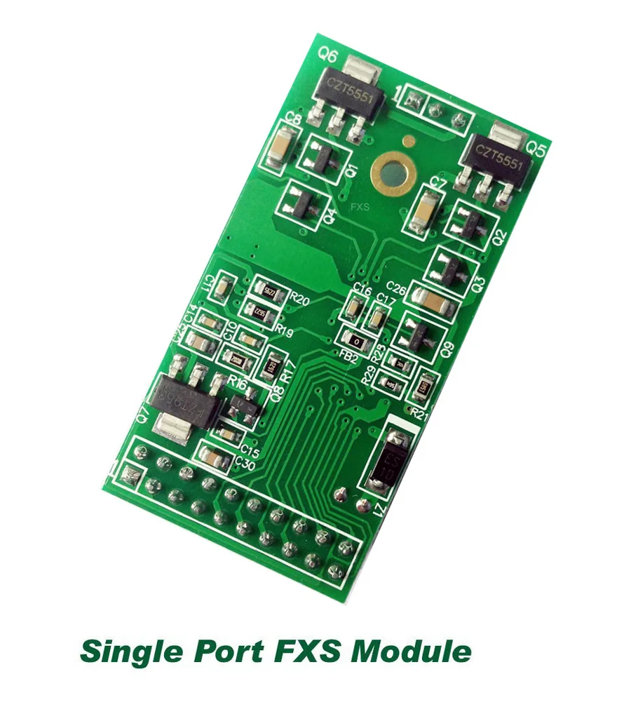 2FXS Asterisk card PCI card for trixbox freepbx elastix voip pbx TDM400P 2FXO 