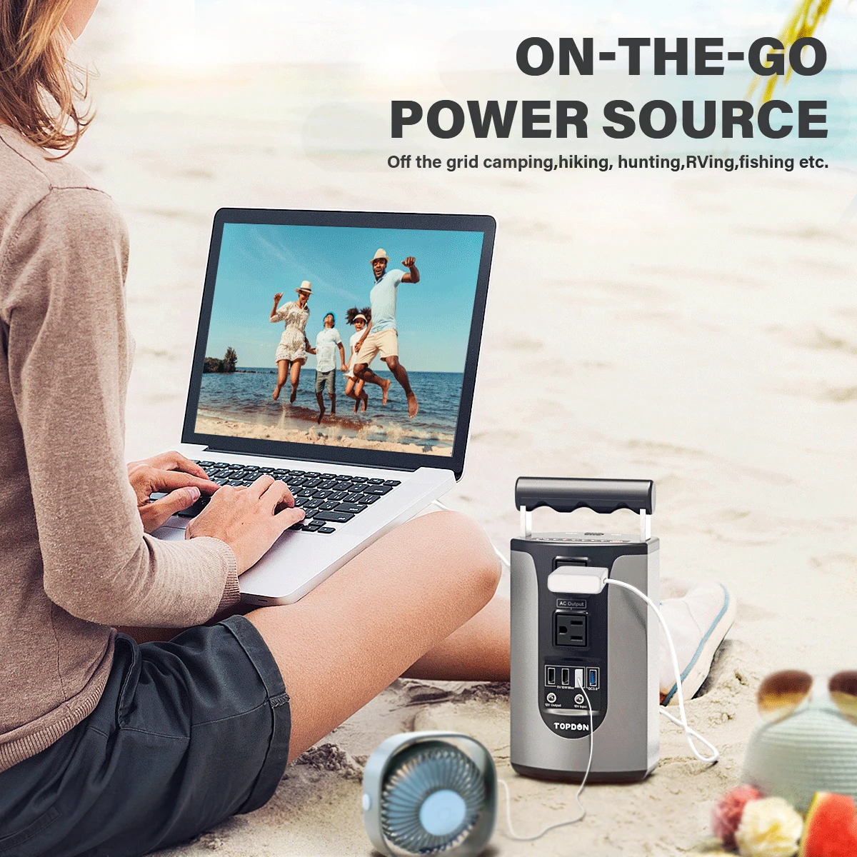 185WH Topdon H200 Portable Energy Storage Power Supply - RevUpCar