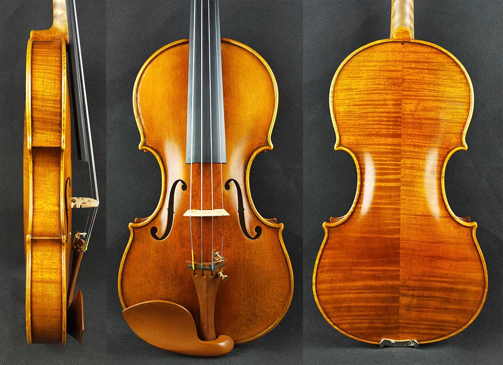 Мастер уровень! Копия скрипки Rogerius Bon Nicole AI Amati Master 4/4 русская ель и масляный лак