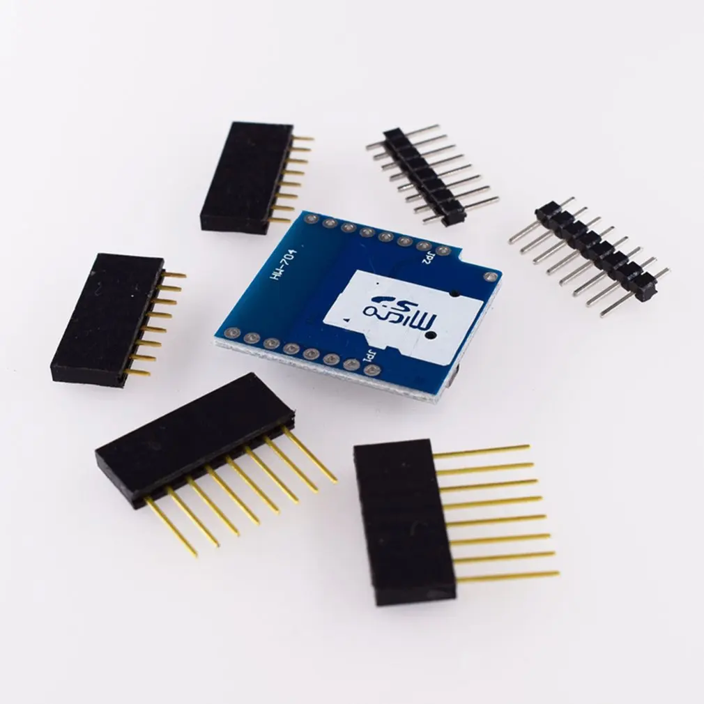 Мини Портативный Micro Безопасный цифровой карты TF карта адаптер модуль D1 Мини Модуль платы для Arduino поддержка OTA онлайн