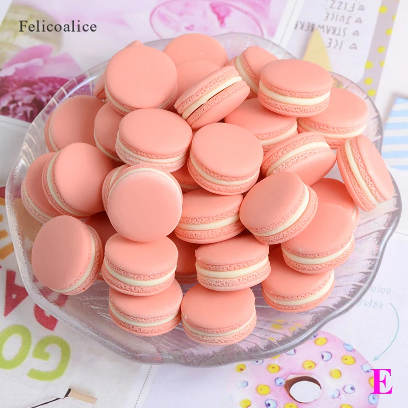 6 шт./пакет моделирование мгновенной проявки Macaroon конфеты Slime Шарм аксессуары Kawaii