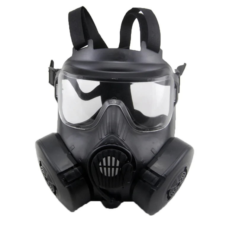 Masque à gaz complet pour airsoft, protection de cosplay, masque d