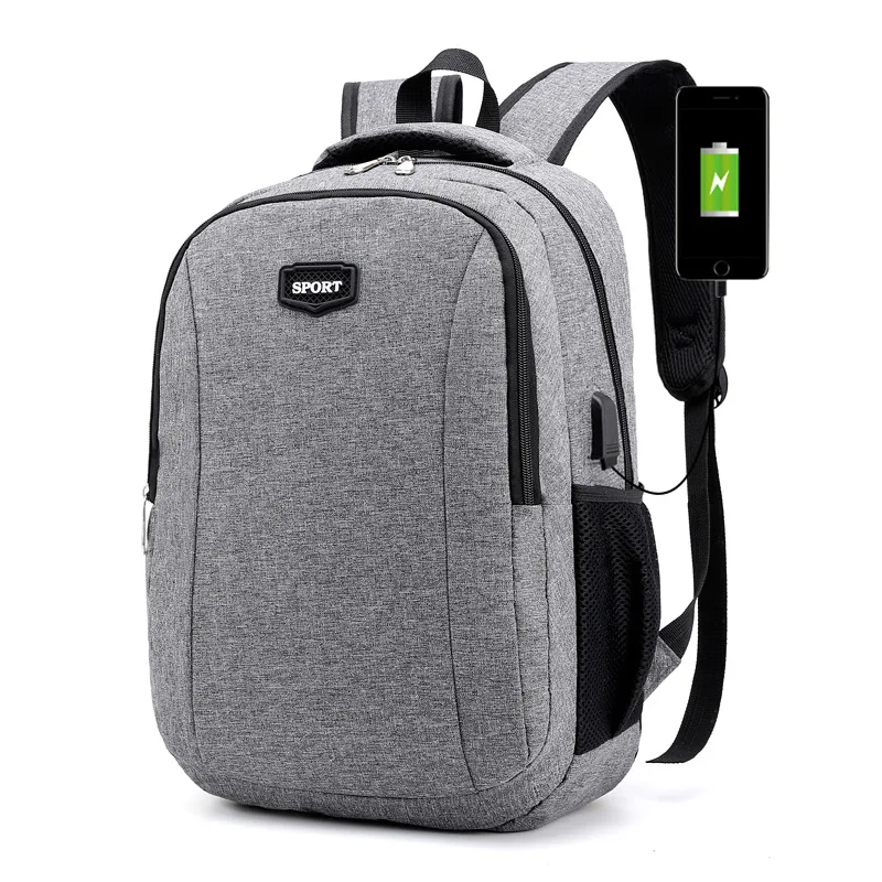 

2019 New Style Laptop Computer Student School Bag Men Business Casual Travel Backpack