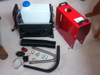 

All In One Air diesels Heater 1KW-8KW Adjustable 12V One Hole Car Heater For Trucks Motor-Homes Boats Bus +LCD key Switch+Remote
