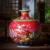 Jingdezhen ceramic vases enamel Caragana vase ornaments living room flower arrangement ancient Chinese enamel  pomegranate vase 10