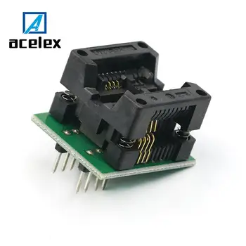 

SOIC8 SOP8 to DIP8 Wide-body Seat Wide 200mil Programmer Adapter Socket