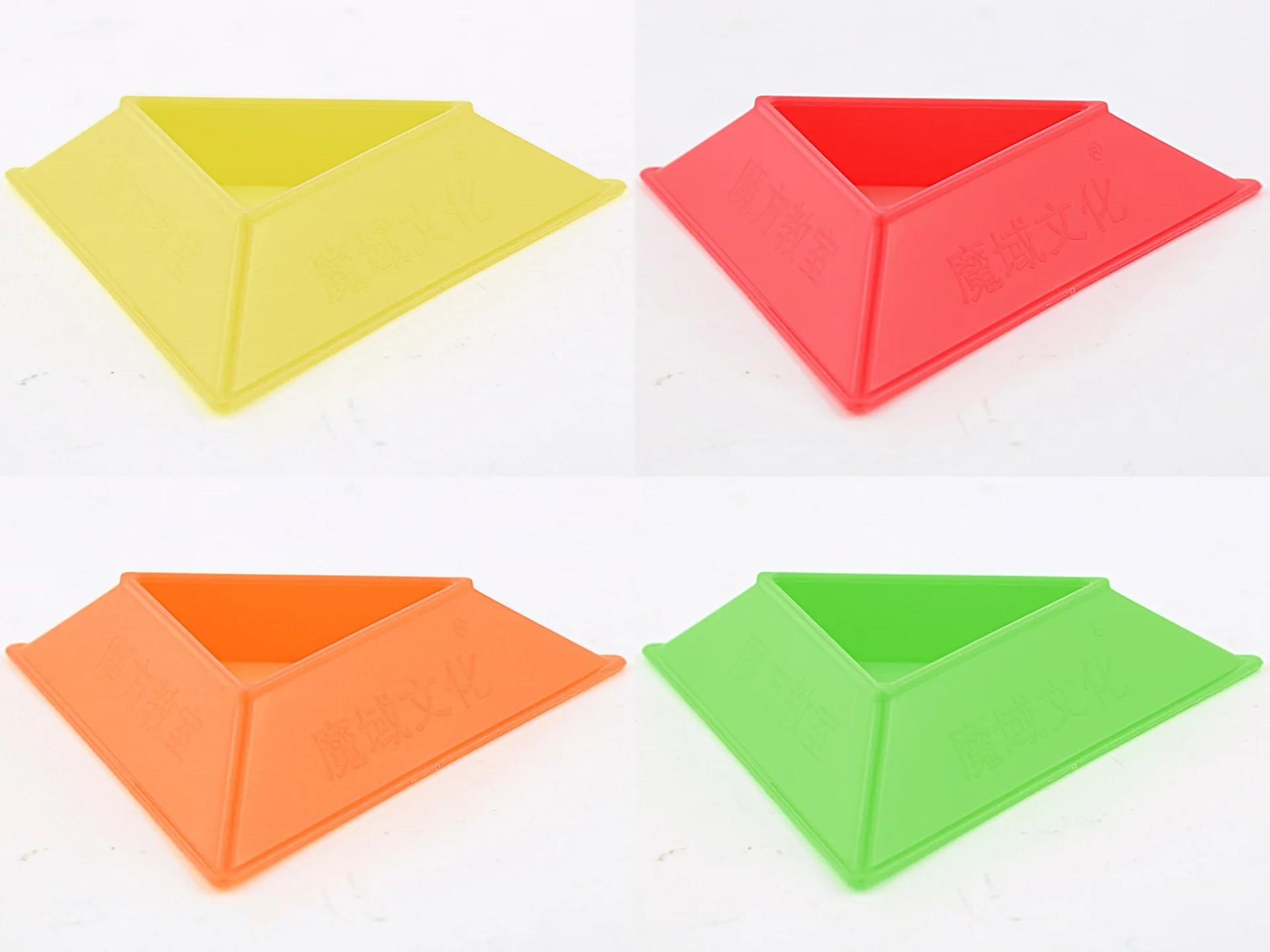 MoYu Puzzle пластиковые подставки смешанные цвета 10 шт./лот магический куб базовый цвет красочные высокое качество Детские Игрушки для раннего обучения