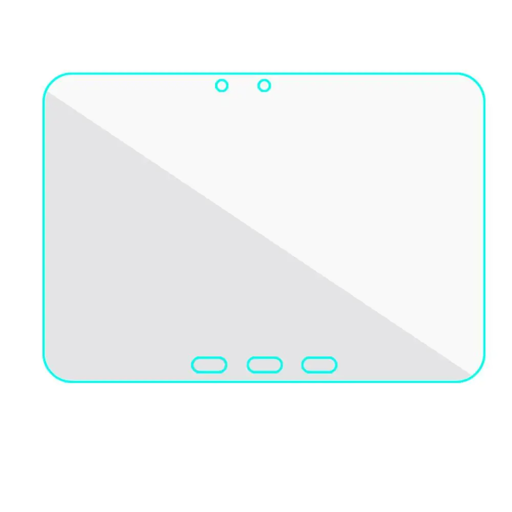 Закаленное стекло 9H для Samsung Galaxy Tab Active Pro защита экрана против отпечатков пальцев