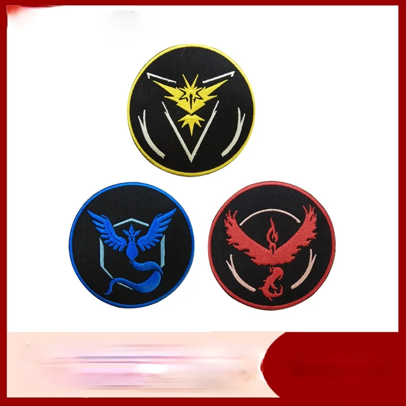Custom brand logo embroidery patch for Clothing Iron on Applique Fabric Badge DIY phone case Apparel Accessories | Дом и сад