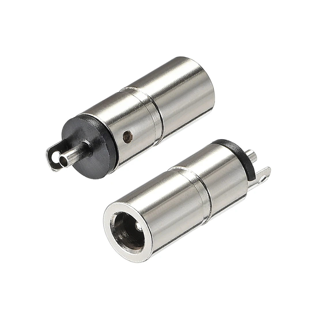 

uxcell Headphone Jack Adapter Stereo Female 3.5-10pcs Silver
