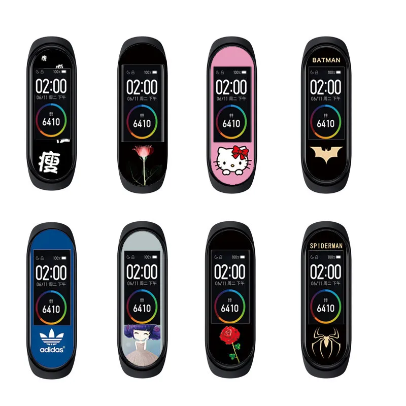 Для Xiaomi Mi Band 4 защитная пленка для экрана для Xiaomi Mi Band 4 аксессуары для смарт-браслета полноэкранная проницаемая пленка