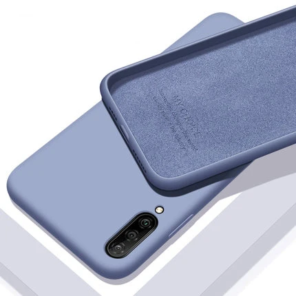 Для Xiaomi Mi A3 чехол ZROTEVE мягкая кожа сенсорная крышка жидкий силиконовый чехол s для Xiaomi Mi A3 Lite A3Lite чехол для телефона - Цвет: Gray