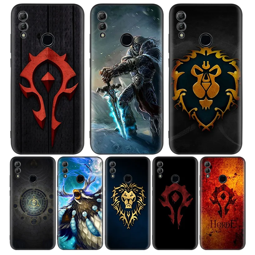 Поражает World of военных кораблей черная крышка чехол для телефона для huawei Y9 Y5 Y6 Y7 Honor 10 9 Lite 9X8X8 S 8A фотоаппаратов моментальной печати 7S 7A 10i 20i V20 Coque C
