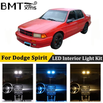 

BMTxms 13Pcs Canbus No Error 100% Car LED Interior Map Dome Trunk License Plate lamp light Kit For Dodge Spirit 1989-1995