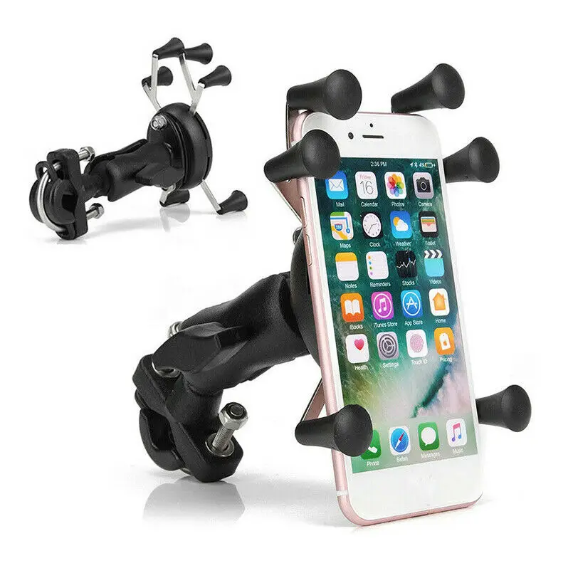 1 х мотоциклетный руль X-shape 6 футов 3,5-6 дюймов держатель для мобильного телефона gps
