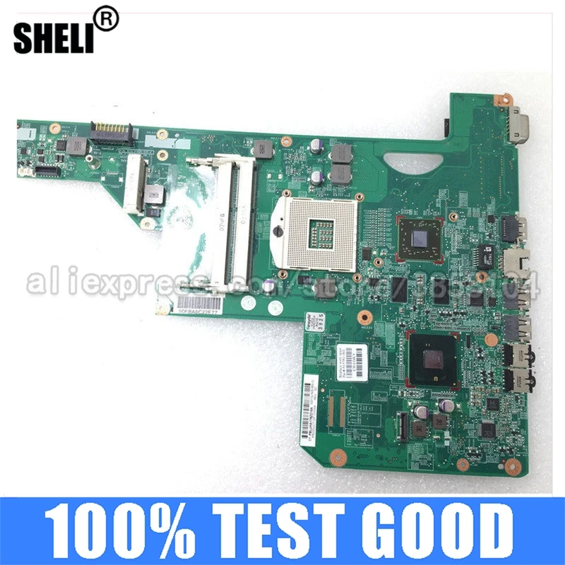 Материнская плата SHELI для ноутбука Hp G42 CQ42 G62 615381-001 615381-501 615381-601 HM55 UMA материнская