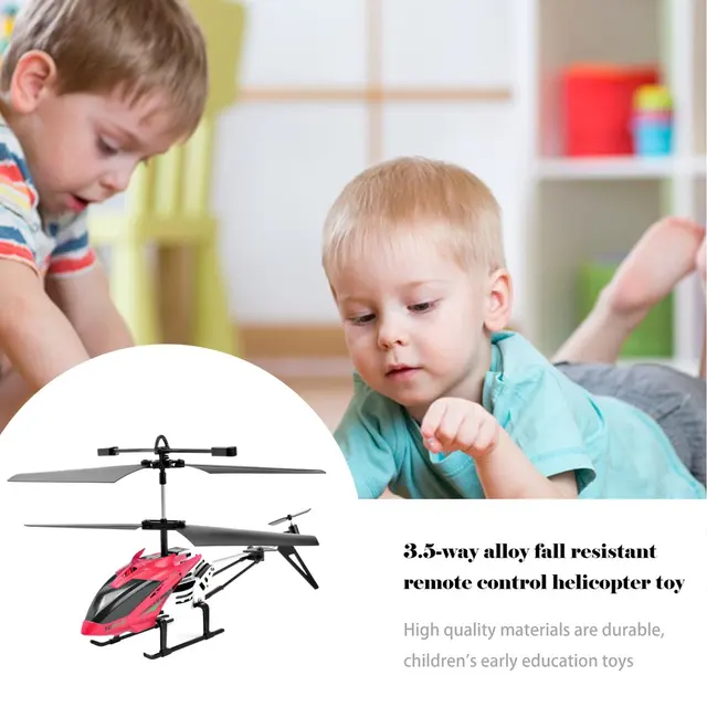 2019 NEW Hot Children Remote Control Helicopter 3.5-Pass Alloy Resistant Remote Control Aircraft Helicopter Toy Creative Gifts 5