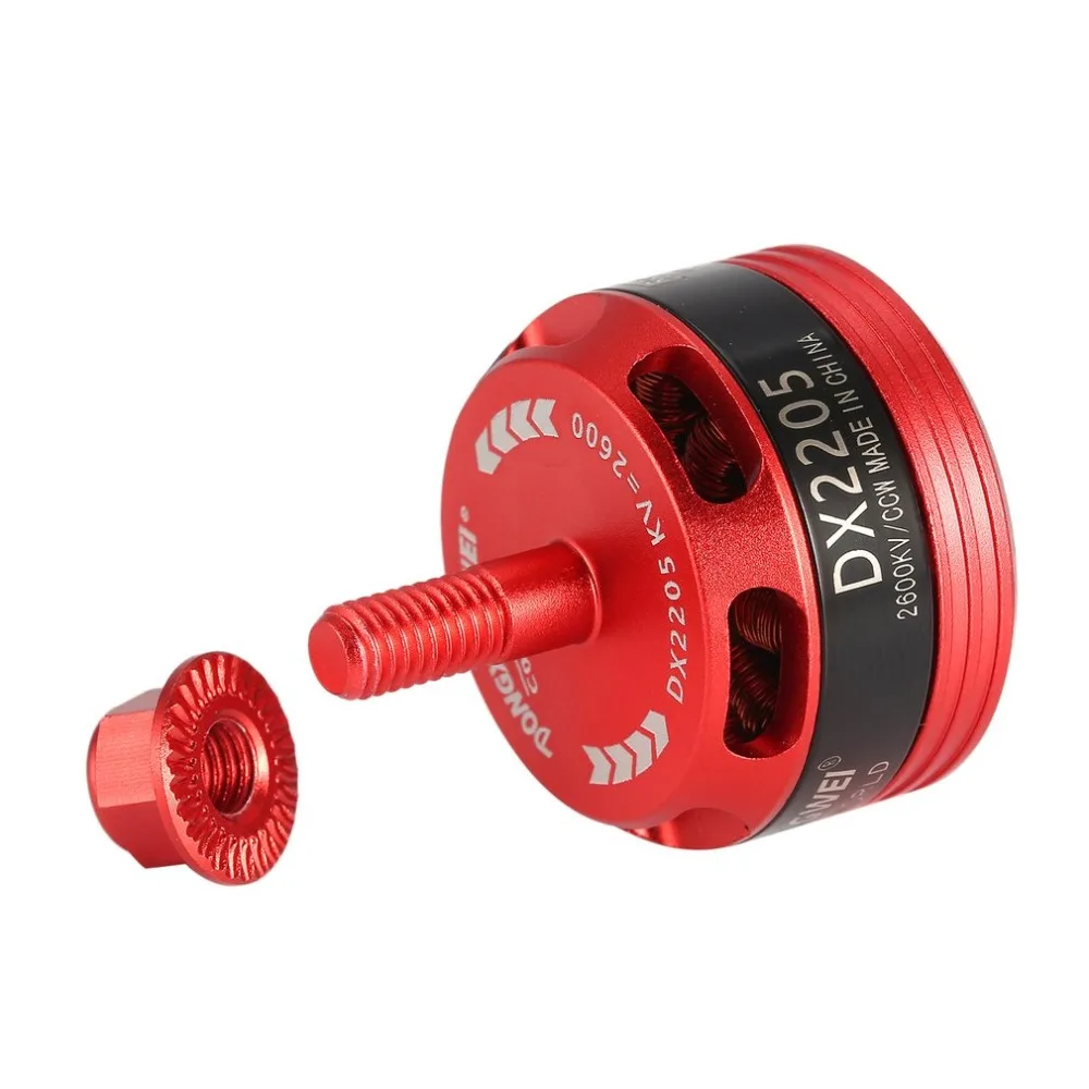 2 шт/4 шт DX2205 2205 2600KV 2-4 S CW/CCW безщеточный для QAV250 мастер X220 280 RC FPV беспилотный самолёт вертолет Мультикоптер