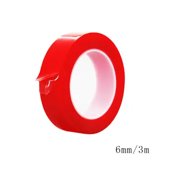 

1PC 6-20mm 3m Resistant Acrylic Double Sided Adhesive Strong PET Tape Roll Clear Sticker For Car/Cell Phone Repair New