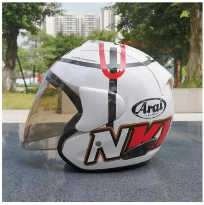 ARAI горячая Распродажа шлем мотоциклетный шлем полуоткрытый шлем внедорожный мотоциклетный шлем Размер: Размер S M L XL XXL13 - Цвет: 4