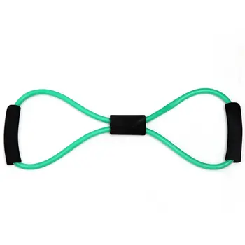 

140cm Yoga Pull Rope Set Workout Word Chest Developer Expander Resistance Bands Elastic Rubber Bands Fitness Tubes Training