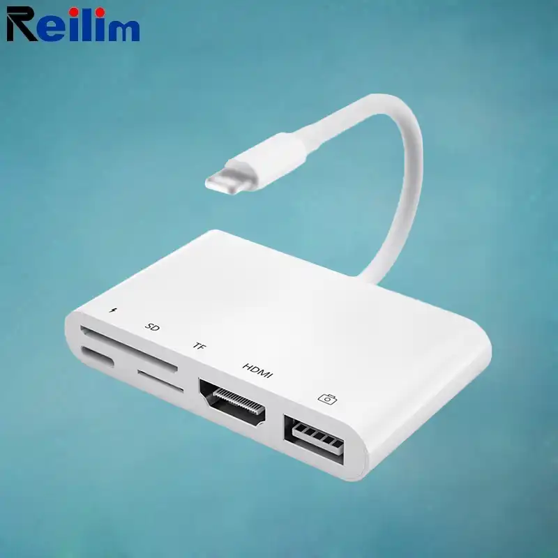 iphone adapter hdmi usb